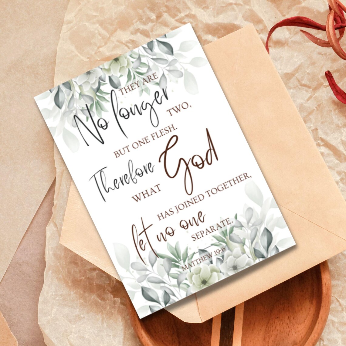 Matthew 19:6 wedding verse